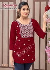 Ragasiya By Sangeet Rayon Embroidery Ladies Top Wholesale Shop In Surat